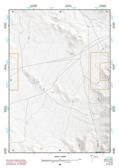 34116NW Page 64 Newberry Springs Topo Preview 1