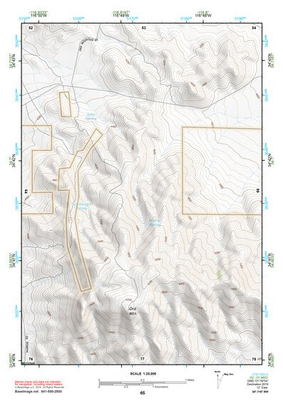 34116NW Page 65 Newberry Springs Topo Preview 1