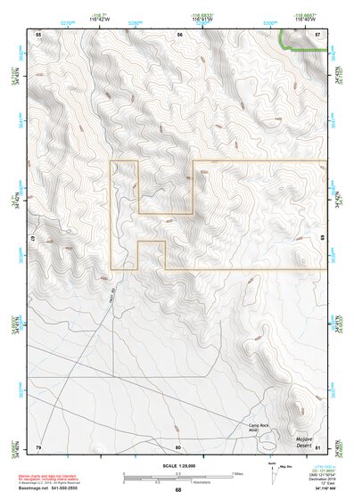 34116NW Page 68 Newberry Springs Topo Preview 1