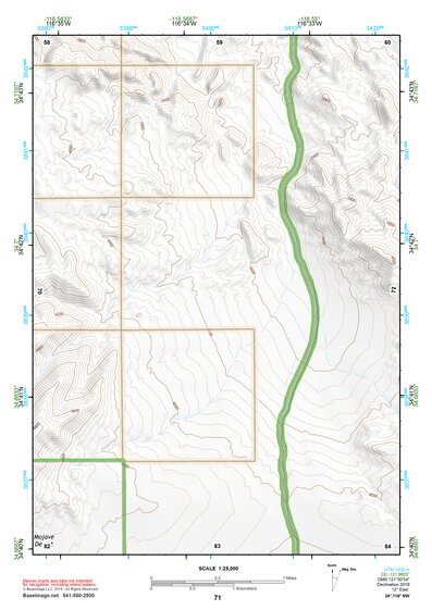 34116NW Page 71 Newberry Springs Topo Preview 1