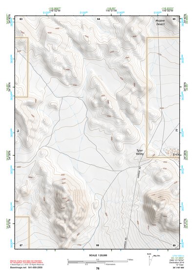 34116NW Page 76 Newberry Springs Topo Preview 1