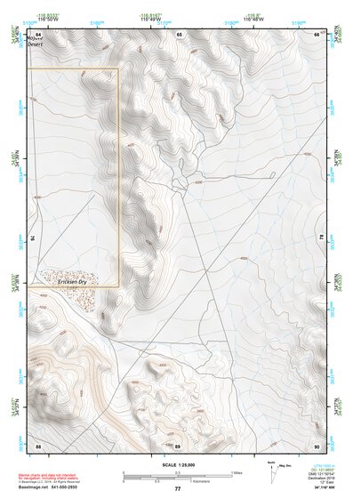 34116NW Page 77 Newberry Springs Topo Preview 1