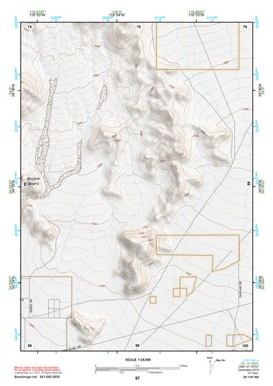 34116NW Page 87 Newberry Springs Topo Preview 1
