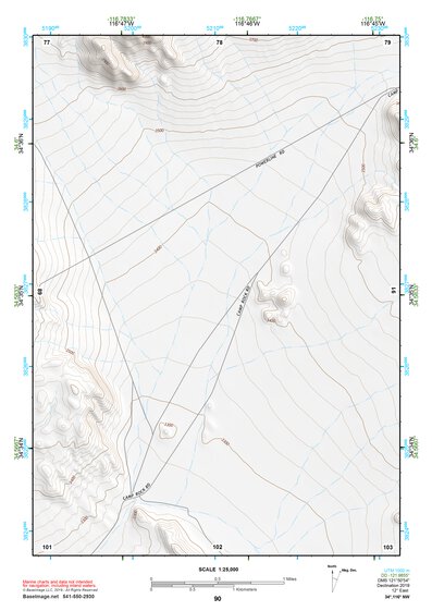 34116NW Page 90 Newberry Springs Topo Preview 1