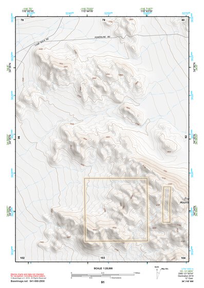 34116NW Page 91 Newberry Springs Topo Preview 1