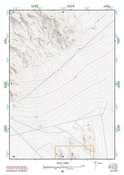 34116NW Page 96 Newberry Springs Topo Preview 1