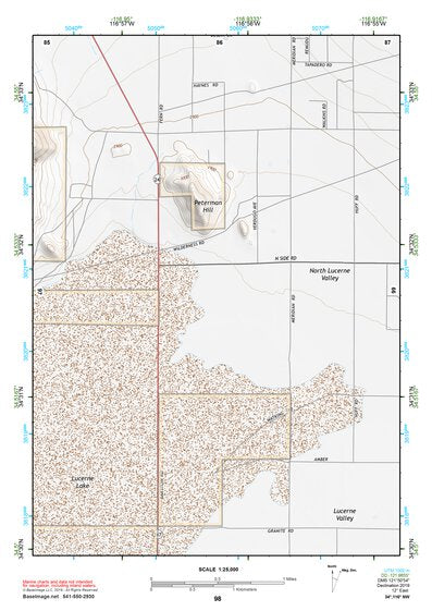 34116NW Page 98 Newberry Springs Topo Preview 1