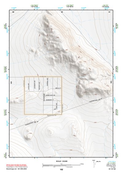 34116NW Page 102 Newberry Springs Topo Preview 1