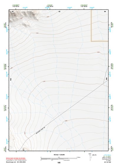 34116NW Page 105 Newberry Springs Topo Preview 1