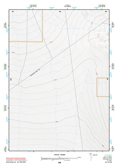 34116NW Page 106 Newberry Springs Topo Preview 1