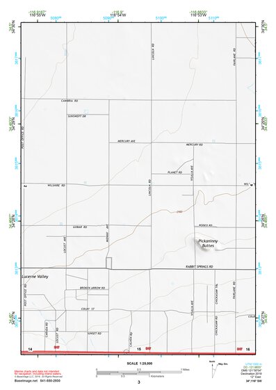 34116SW Page 3 Big Bear Lake Topo Preview 1