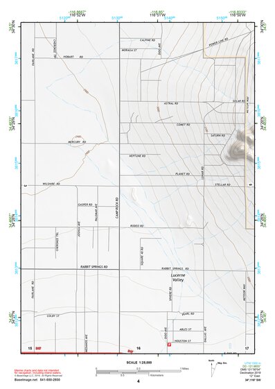 34116SW Page 4 Big Bear Lake Topo Preview 1