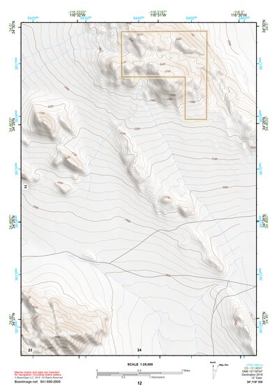 34116SW Page 12 Big Bear Lake Topo Preview 1