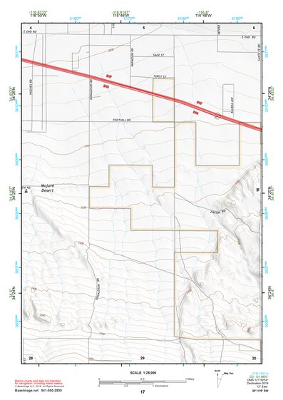 34116SW Page 17 Big Bear Lake Topo Preview 1