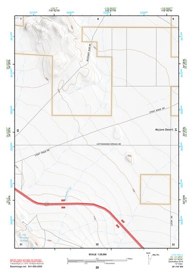 34116SW Page 20 Big Bear Lake Topo Preview 1
