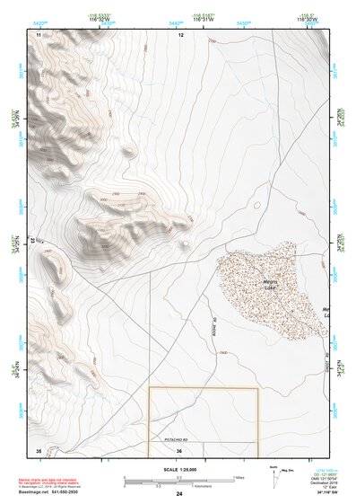34116SW Page 24 Big Bear Lake Topo Preview 1