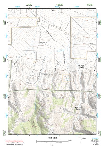 34116SW Page 26 Big Bear Lake Topo Preview 1
