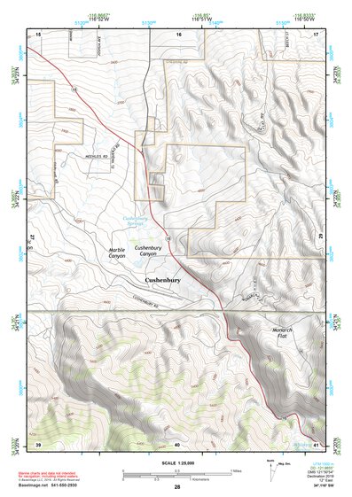 34116SW Page 28 Big Bear Lake Topo Preview 1