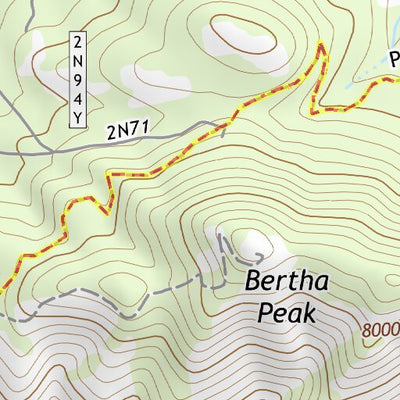 34116SW Page 39 Big Bear Lake Topo Preview 3