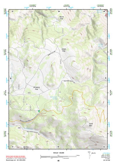 34116SW Page 40 Big Bear Lake Topo Preview 1