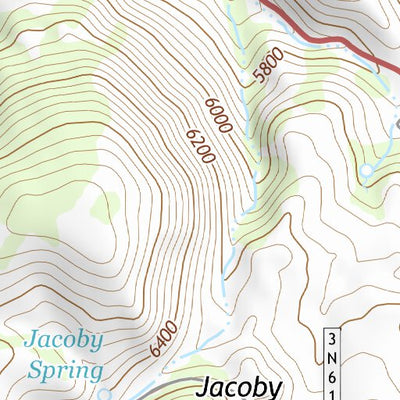 34116SW Page 41 Big Bear Lake Topo Preview 3