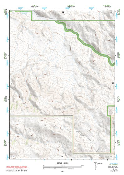 34116SW Page 44 Big Bear Lake Topo Preview 1