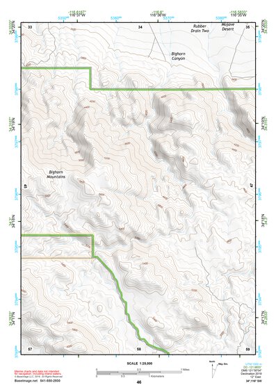 34116SW Page 46 Big Bear Lake Topo Preview 1