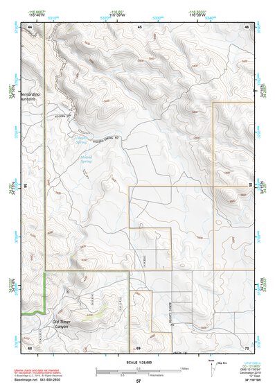 34116SW Page 57 Big Bear Lake Topo Preview 1