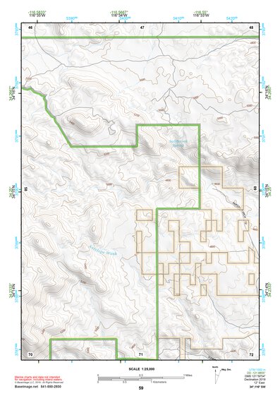 34116SW Page 59 Big Bear Lake Topo Preview 1
