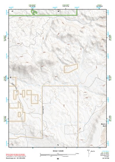 34116SW Page 60 Big Bear Lake Topo Preview 1