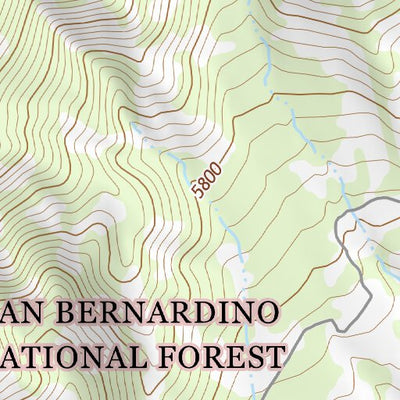 34116SW Page 62 Big Bear Lake Topo Preview 2
