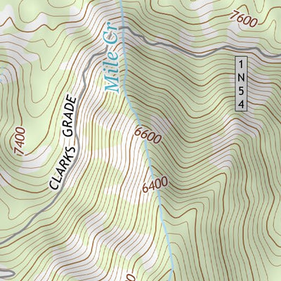 34116SW Page 62 Big Bear Lake Topo Preview 3