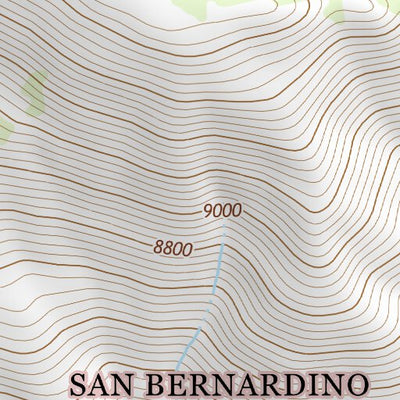 34116SW Page 65 Big Bear Lake Topo Preview 2