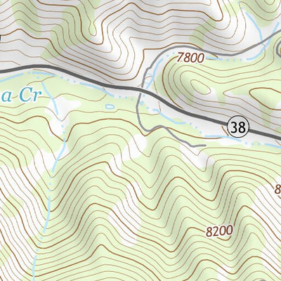 34116SW Page 67 Big Bear Lake Topo Preview 3