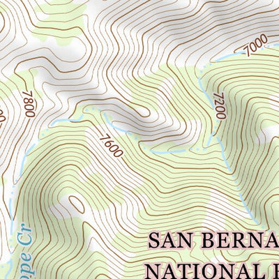 34116SW Page 68 Big Bear Lake Topo Preview 3