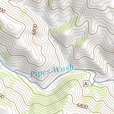 34116SW Page 69 Big Bear Lake Topo Preview 3