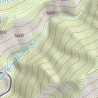 34116SW Page 73 Big Bear Lake Topo Preview 3