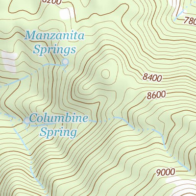 34116SW Page 74 Big Bear Lake Topo Preview 2