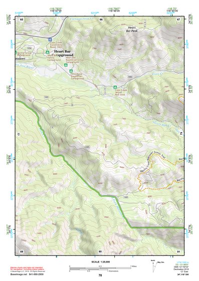 34116SW Page 78 Big Bear Lake Topo Preview 1