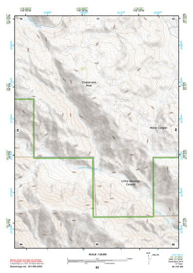 34116SW Page 83 Big Bear Lake Topo Preview 1