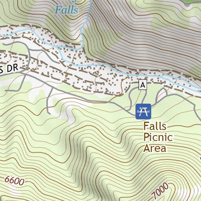34116SW Page 87 Big Bear Lake Topo Preview 2
