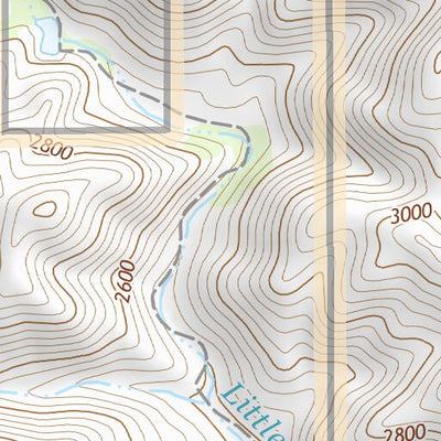 34116SW Page 96 Big Bear Lake Topo Preview 3