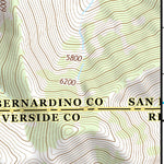 34116SW Page 102 Big Bear Lake Topo Preview 3