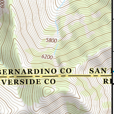 34116SW Page 102 Big Bear Lake Topo Preview 3