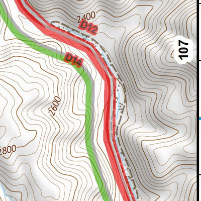 34116SW Page 106 Big Bear Lake Topo Preview 3
