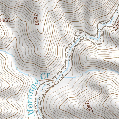 34116SW Page 107 Big Bear Lake Topo Preview 2