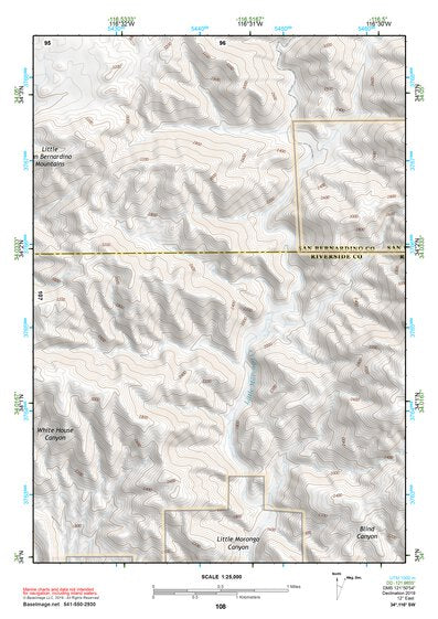 34116SW Page 108 Big Bear Lake Topo Preview 1