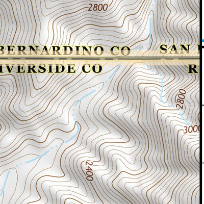 34116SW Page 108 Big Bear Lake Topo Preview 3