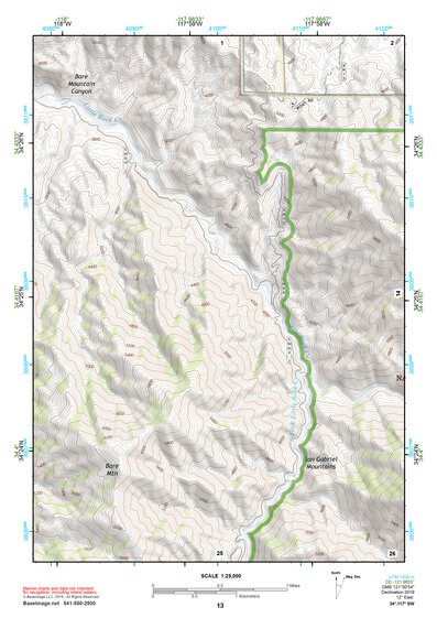 34117SW Page 13 San Bernardino Topo Preview 1