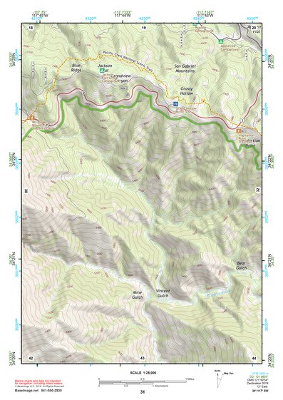 34117SW Page 31 San Bernardino Topo Preview 1